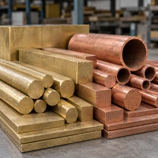 Brass and copper alloys for precision component manufacturing at Princy Industries PVT. LTD.