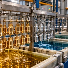 Surface treatment for precision component manufacturing at Princy Industries PVT. LTD.