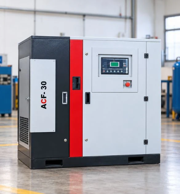 Single Stage Screw Air Compressor, 30H.P. - Princy Industries Private Limited