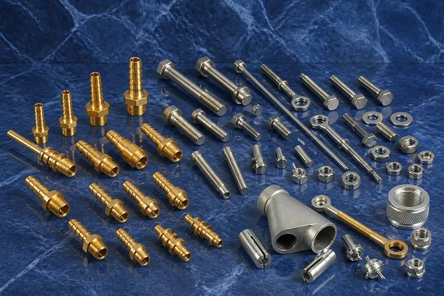 Choosing Brass, Stainless Steel or Aluminium for Components